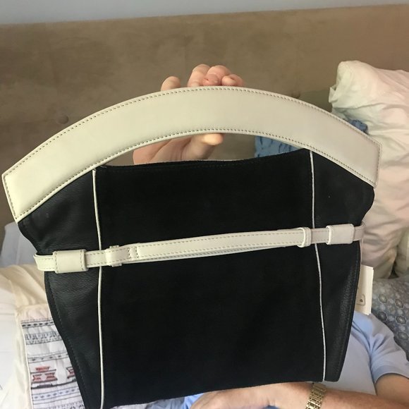 Unique MAJE Genuine Leather Handbag - Picture 1 of 6